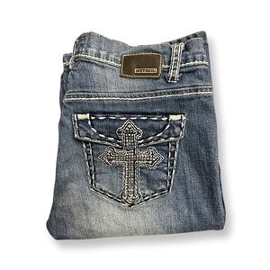 Petrol 6 Long Dixie Jeans